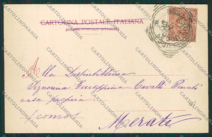 Lucca Bagni di Lucca PIEGHINA cartolina EE6345 – retro