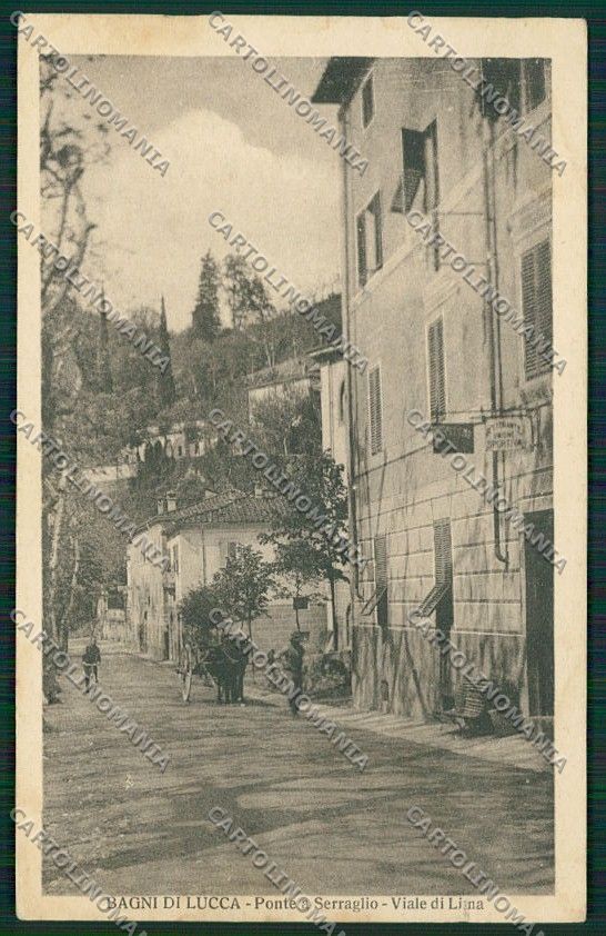 Lucca Bagni di Lucca STRAPPINO cartolina EE6346 – fronte
