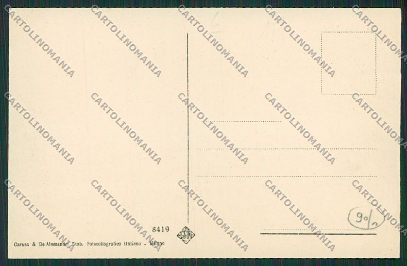 Lucca Città Tram cartolina EE6354 – retro