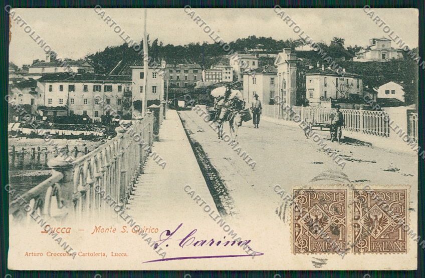 Lucca Città cartolina EE6357 – fronte