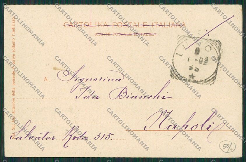 Lucca Città cartolina EE6357 – retro