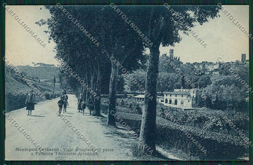 Pisa Montopoli Valdarno cartolina EE6361 – fronte
