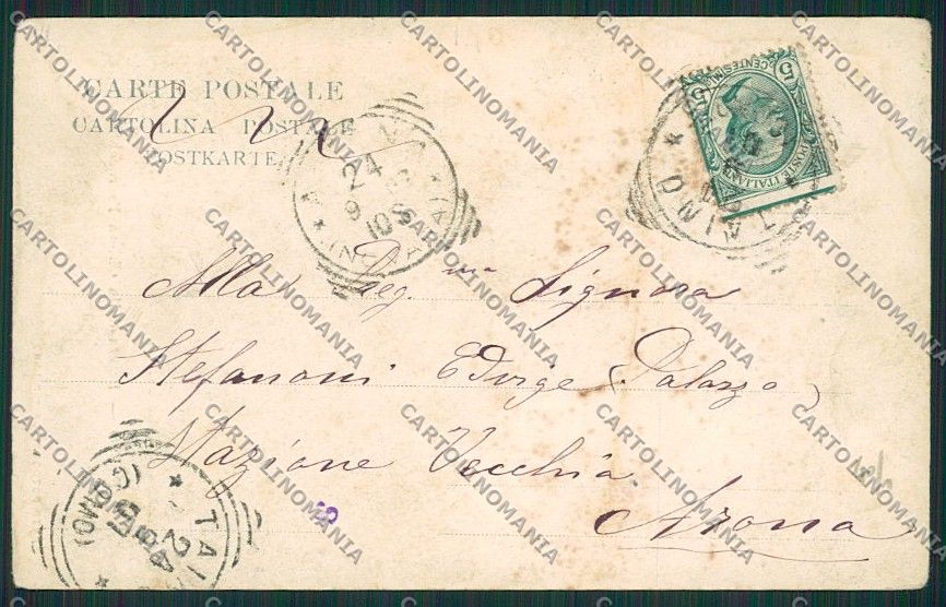Varese Taino cartolina EE6418 – retro