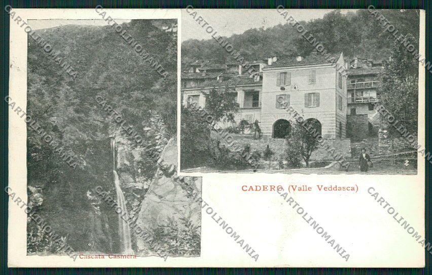 Varese Cadero Valle Veddasca cartolina EE6419 – fronte