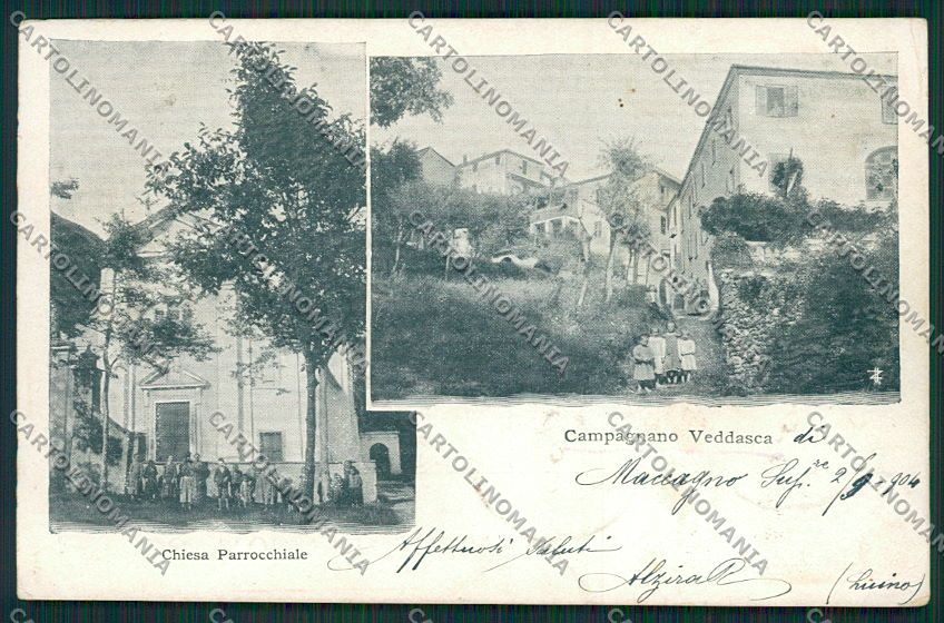 Varese Campagnano Veddasca cartolina EE6420 – fronte