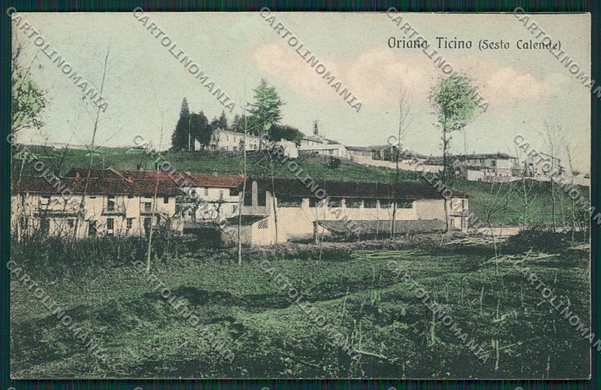 Varese Sesto Calende Oriano Ticino cartolina EE6438 – fronte