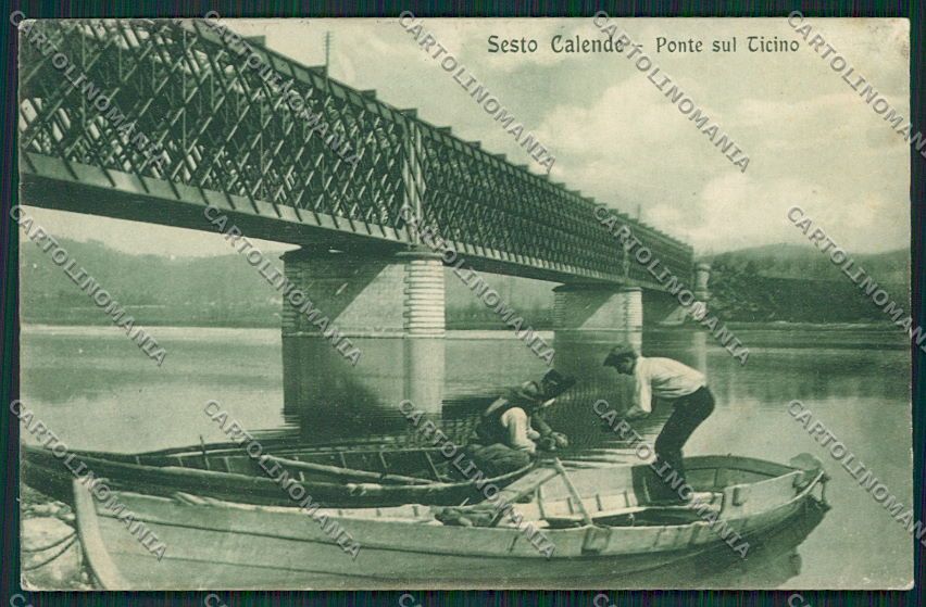 Varese Sesto Calende cartolina EE6439 – fronte