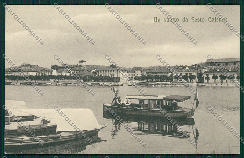 Varese Sesto Calende cartolina EE6447 – fronte