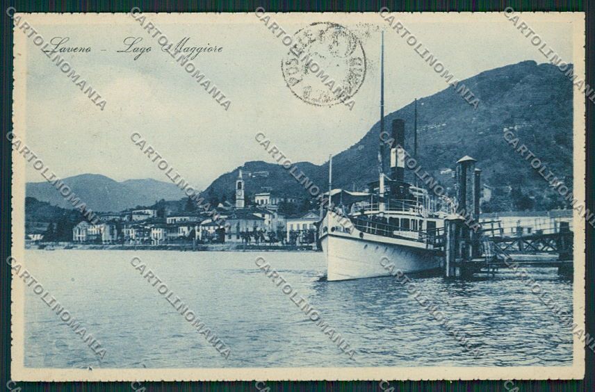 Varese Laveno Battello Milano cartolina EE6461 – fronte