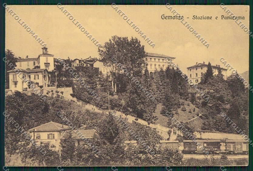 Varese Gemonio Stazione Treno STRAPPINO cartolina EE6470 – fronte