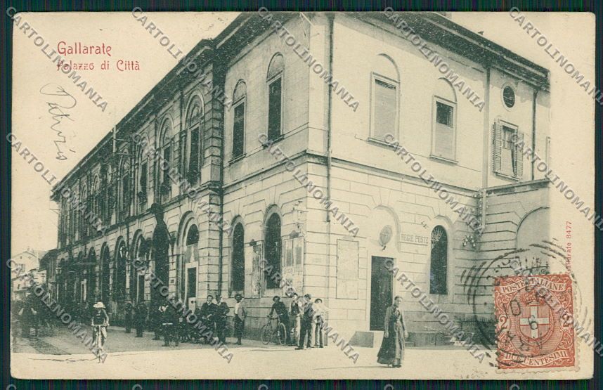 Varese Gallarate cartolina EE6484 – fronte