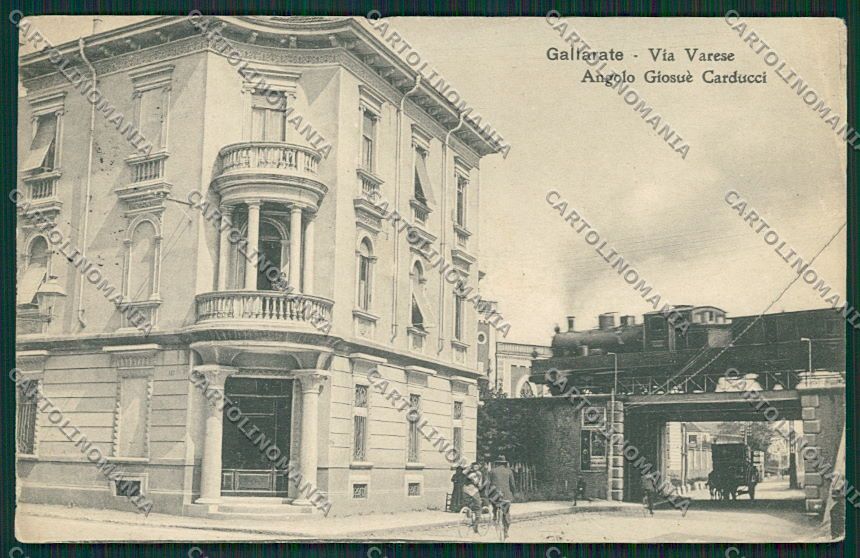 Varese Gallarate Treno cartolina EE6487 – fronte