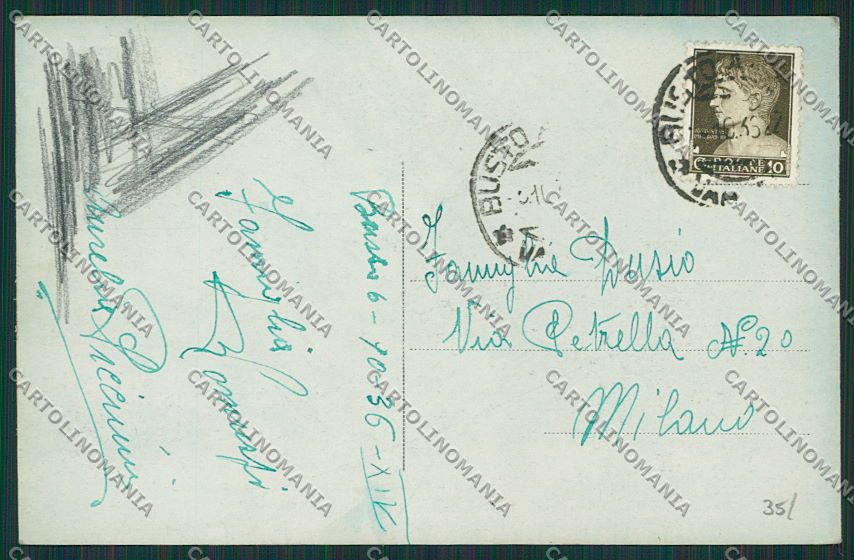 Varese Busto Arsizio Foto cartolina EE6495 – retro