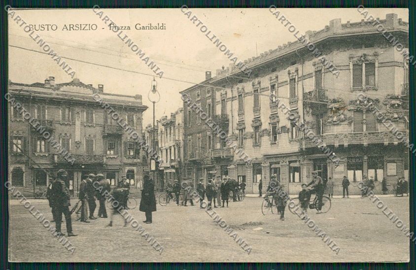 Varese Busto Arsizio SCOLLATA cartolina EE6501 – fronte