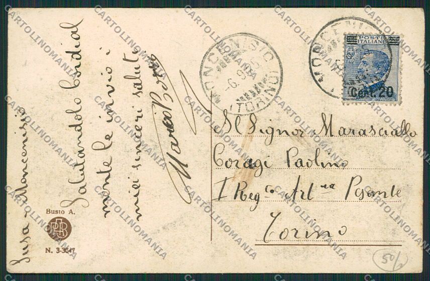 Varese Busto Arsizio cartolina EE6511 – retro