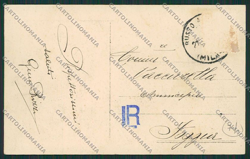 Varese Busto Arsizio cartolina EE6513 – retro