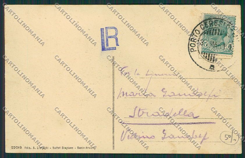 Varese Busto Arsizio cartolina EE6515 – retro