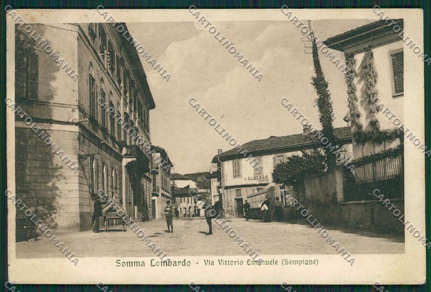 Varese Somma Lombardo cartolina EE6523 – fronte