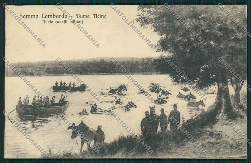 Varese Somma Lombardo Militari cartolina EE6527 – fronte