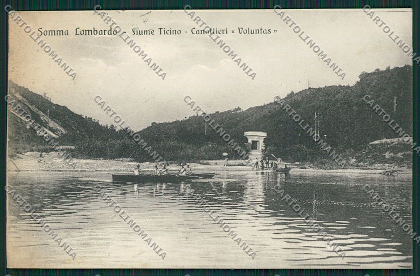 Varese Somma Lombardo Canottaggio cartolina EE6528 – fronte