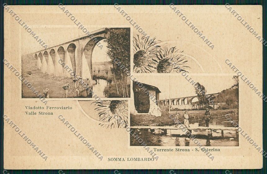 Varese Somma Lombardo cartolina EE6530 – fronte