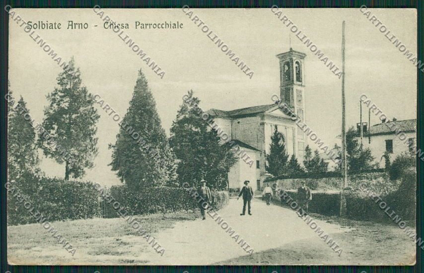 Varese Solbiate Arno cartolina EE6536 – fronte