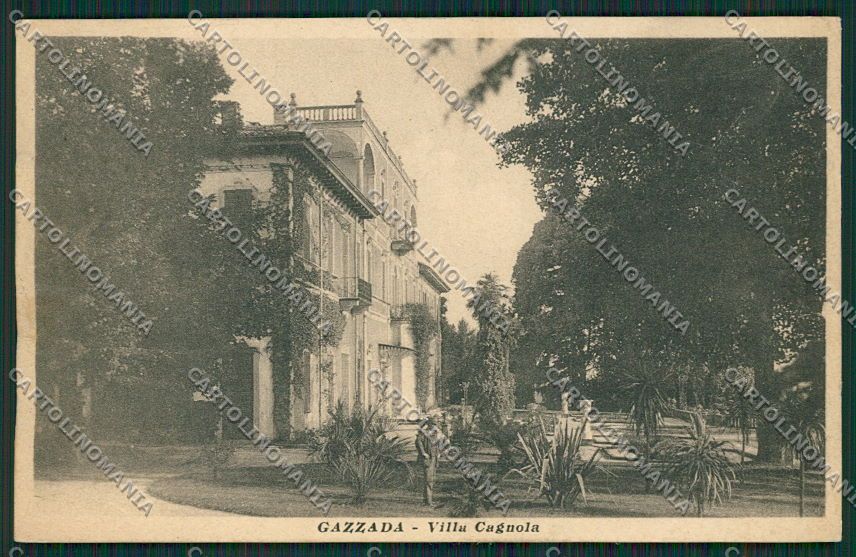 Varese Gazzada cartolina EE6553 – fronte