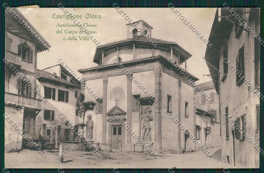 Varese Castiglione Olona cartolina EE6558 – fronte