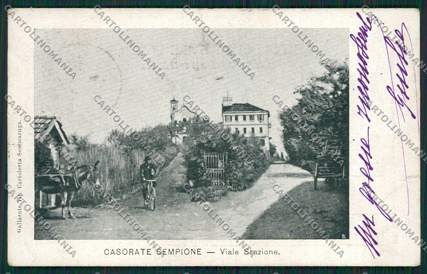 Varese Casorate Sempione cartolina EE6574 – fronte