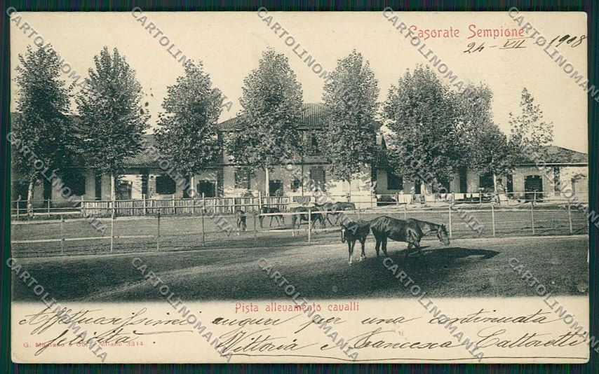 Varese Casorate Sempione cartolina EE6577 – fronte