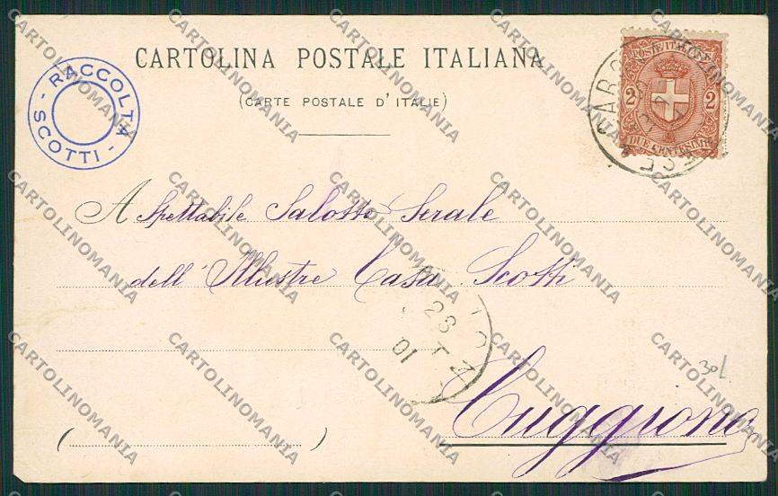 Varese Caronno Milanese Pertusella cartolina EE6578 – retro