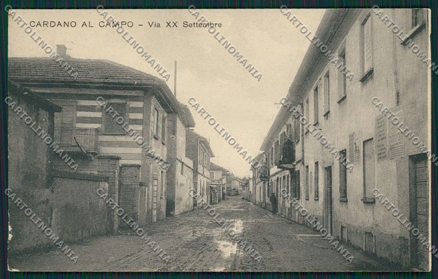 Varese Cardano al Campo cartolina EE6583 – fronte