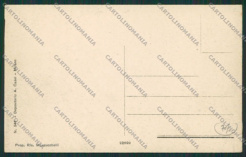 Varese Cardano al Campo cartolina EE6583 – retro
