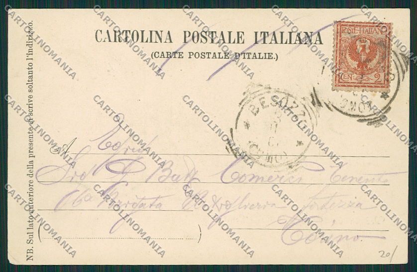 Varese Besozzo cartolina EE6589 – retro