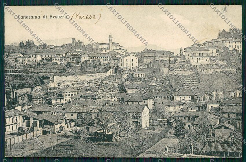Varese Besozzo cartolina EE6593 – fronte