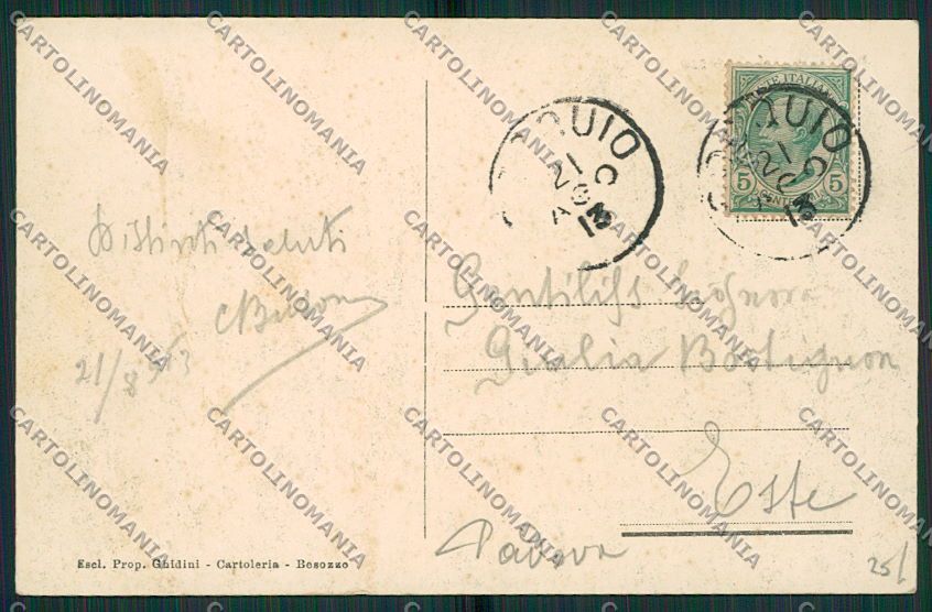 Varese Besozzo cartolina EE6593 – retro