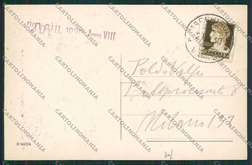 Varese Marchirolo cartolina EE6645 – retro
