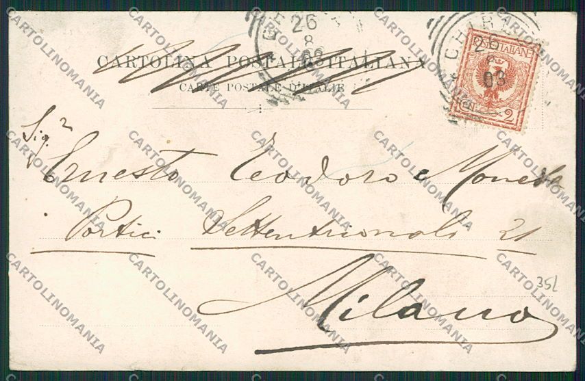 Varese Valganna Ghirla cartolina EE6659 – retro
