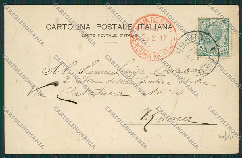 Varese Valganna Ganna cartolina EE6668 – retro