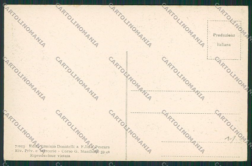 Pescara Città cartolina EE6683 – retro