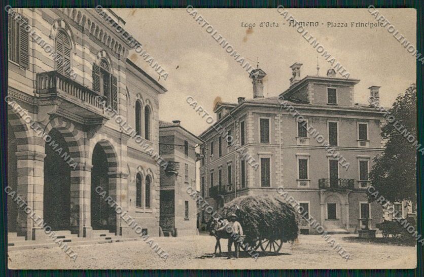 Novara Armeno Lago d'Orta cartolina EE6689 – fronte