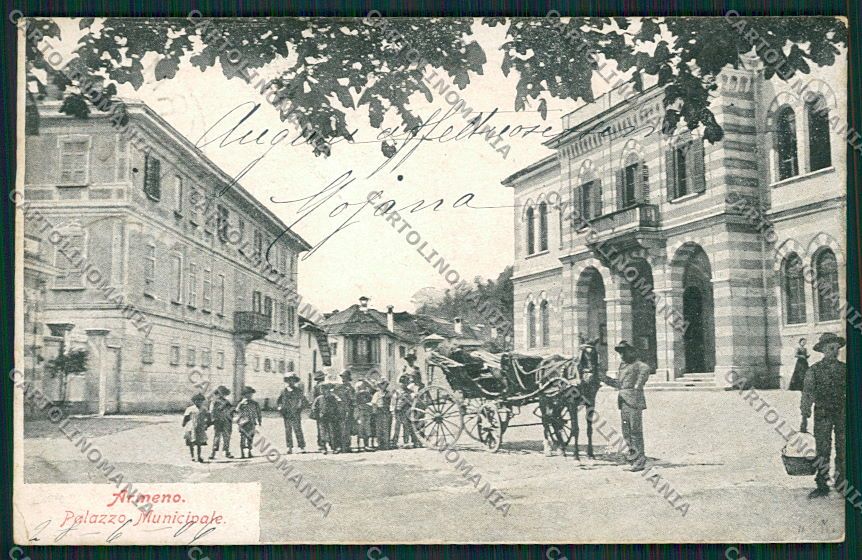 Novara Armeno cartolina EE6690 – fronte