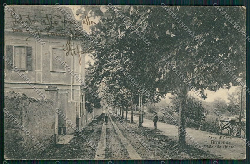 Novara Armeno cartolina EE6691 – fronte