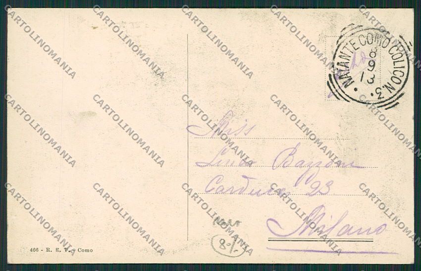 Como Torriggia cartolina EE6709 – retro