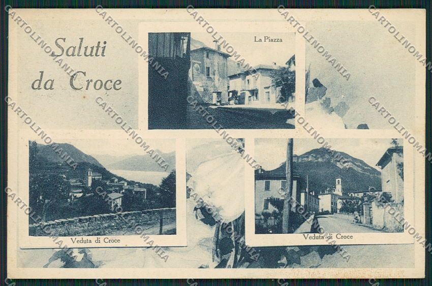 Como Menaggio Croce Saluti da cartolina EE6716 – fronte