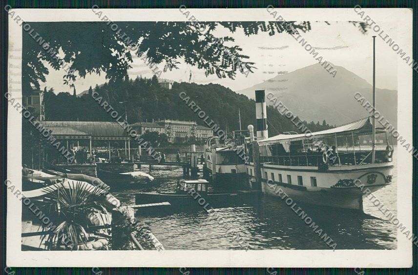 Como Bellagio Battello Foto cartolina EE6737 – fronte