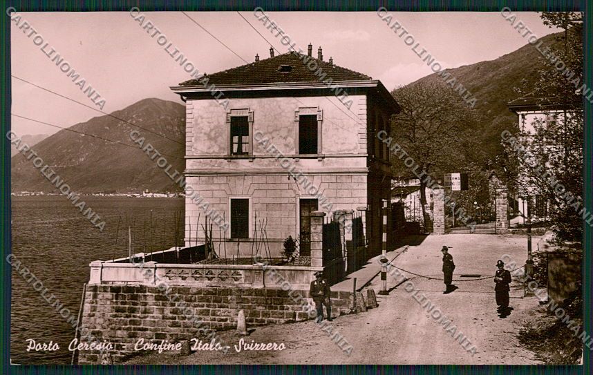Varese Porto Ceresio Gdf Foto cartolina EE6768 – fronte