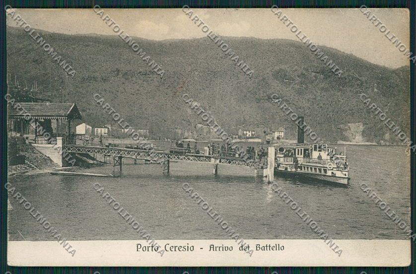 Varese Porto Ceresio Battello cartolina EE6771 – fronte