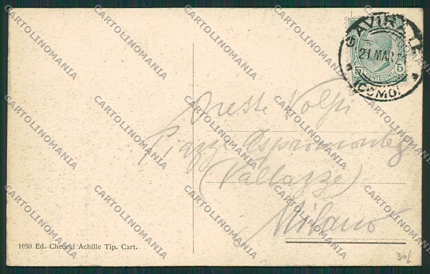 Varese Gavirate cartolina EE6787 – retro