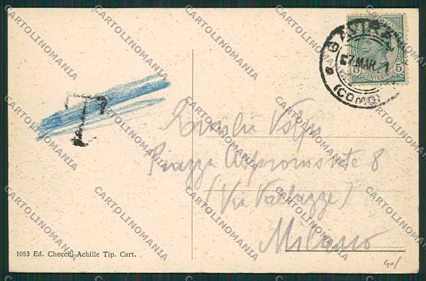 Varese Gavirate cartolina EE6792 – retro